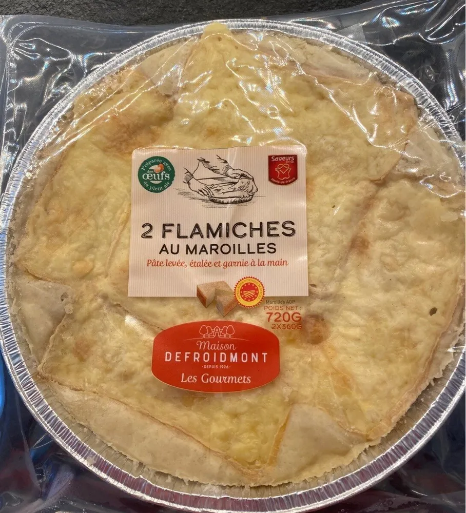 Flamiches au Maroilles