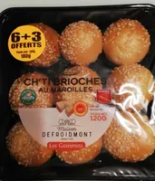 Ch'ti brioches au maroilles