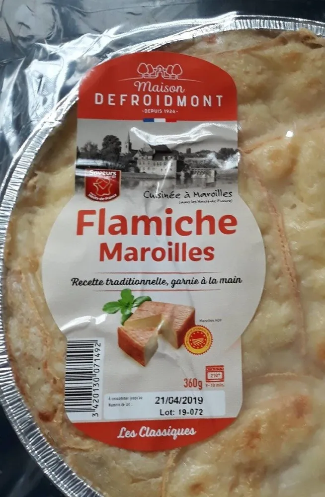 Flamiche Maroilles