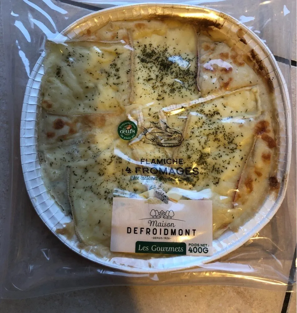Flamiche 4 fromages