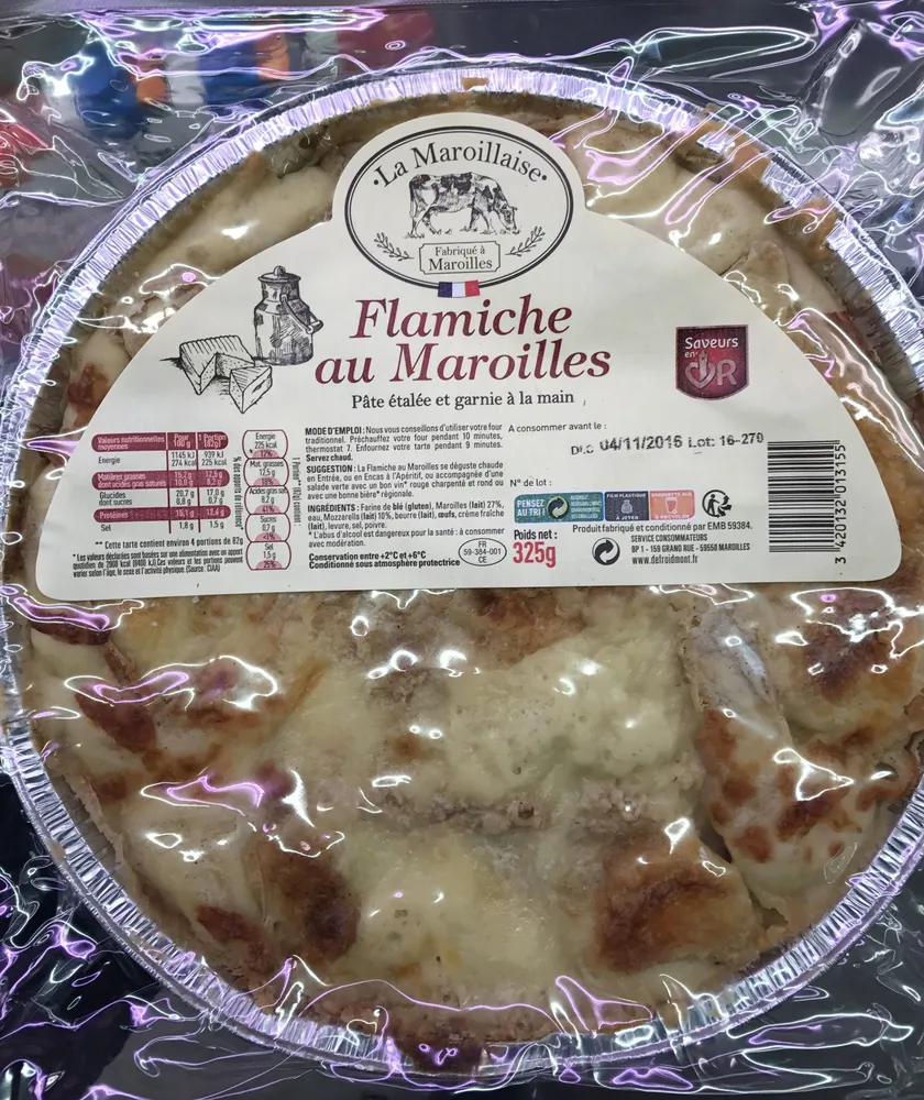 Flamiche au maroilles