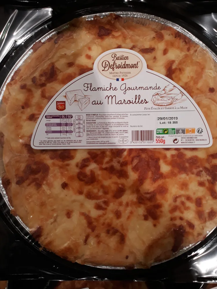 Flamiche au maroilles