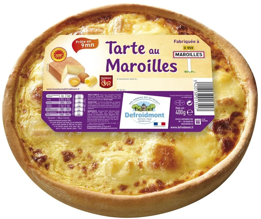 Pierrot Tarte Maroilles