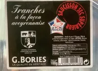Tranches saucisson
