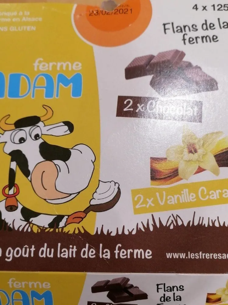 Flans de la ferme