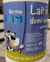 Lait frais demi-écrémé