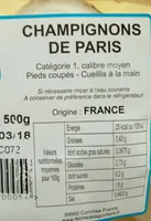 Champignon blanc de Paris