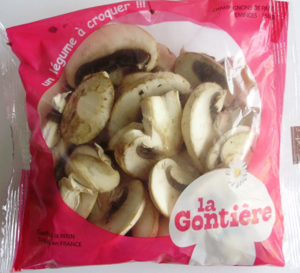 Champignons de Paris émincés