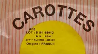 3 kg De Carottes