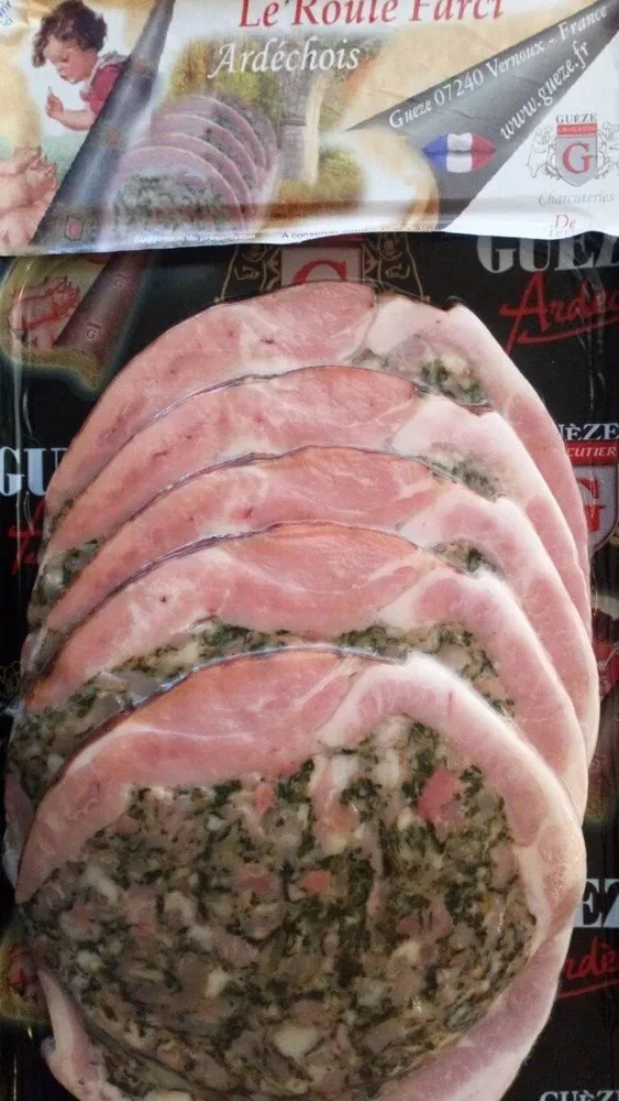 Le roulé farci Ardechois