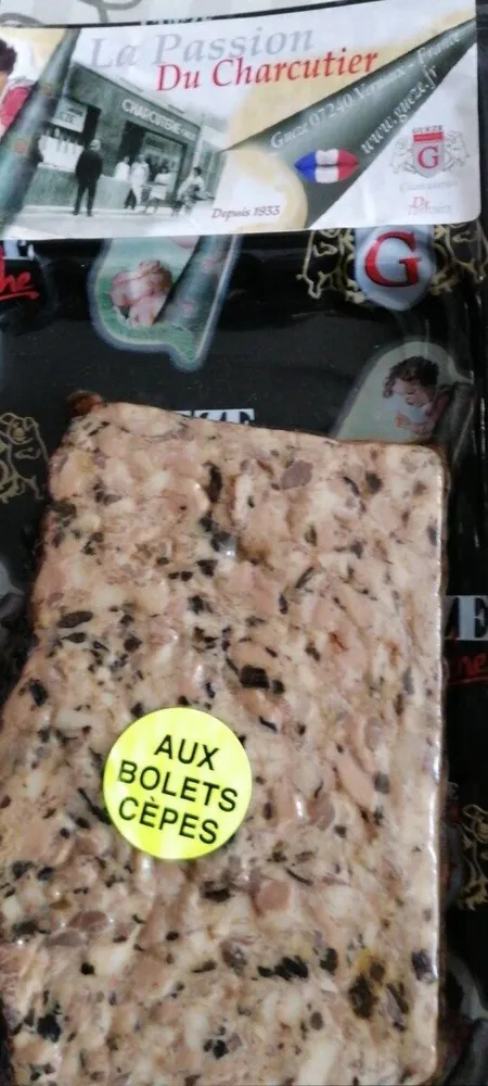 Terrine de porc aux bolets cepes