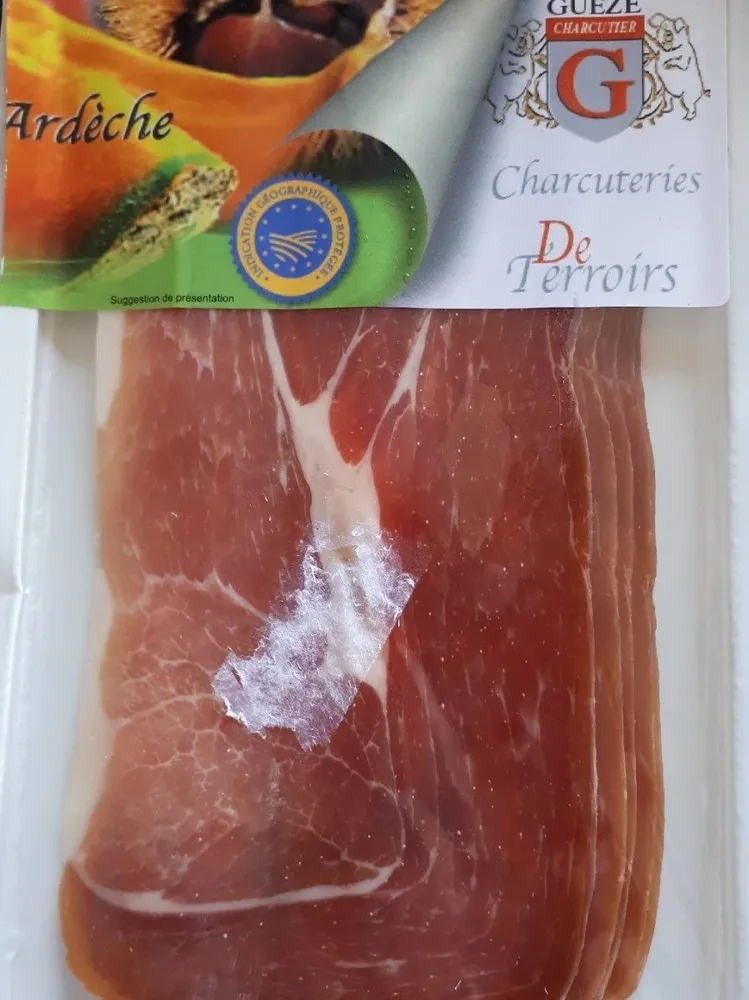 Jambon sec superieur de l'Ardèche