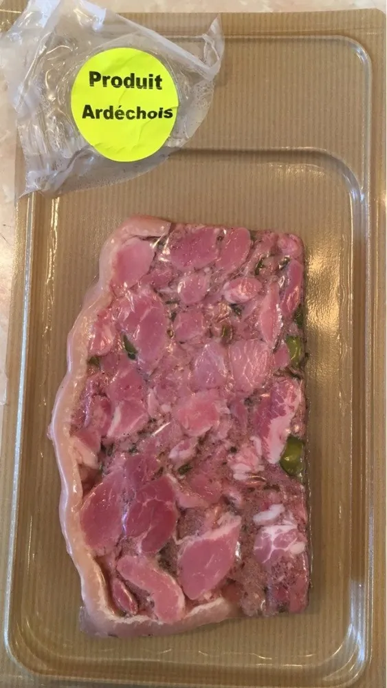 Délice de tête de porc en gelée