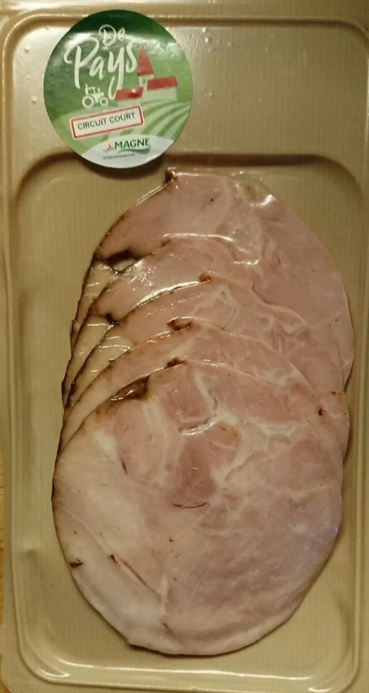 Rôti de porc cuit en tranches