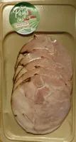 Rôti de porc cuit en tranches