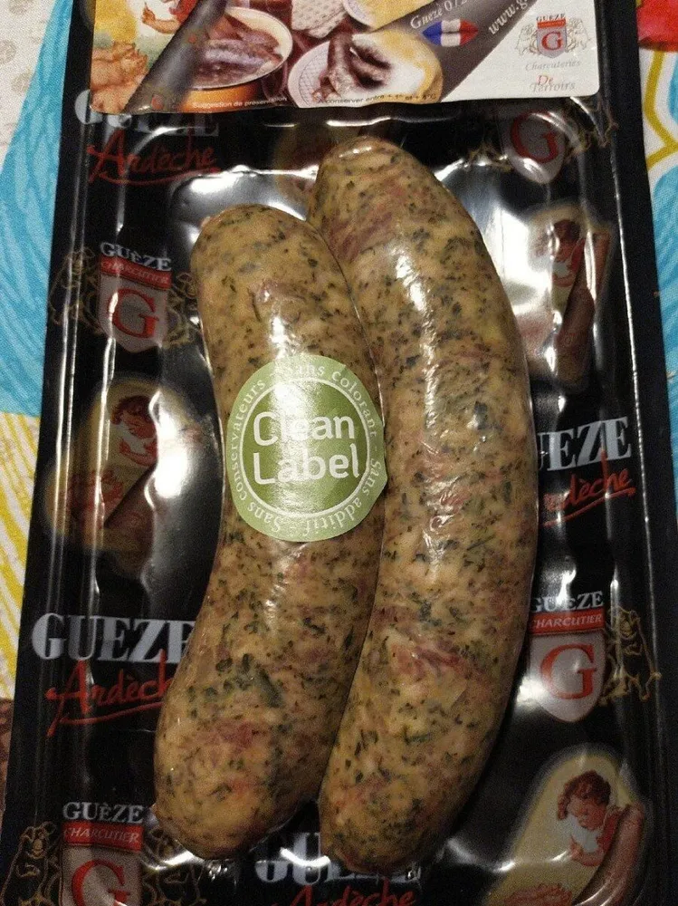 Saucisse aux herbes ardéchoise
