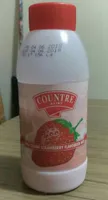 Full cream strawberry flavoured milk