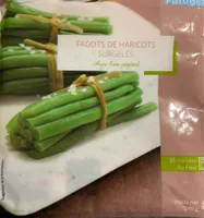 Fagots de haricots surgeles