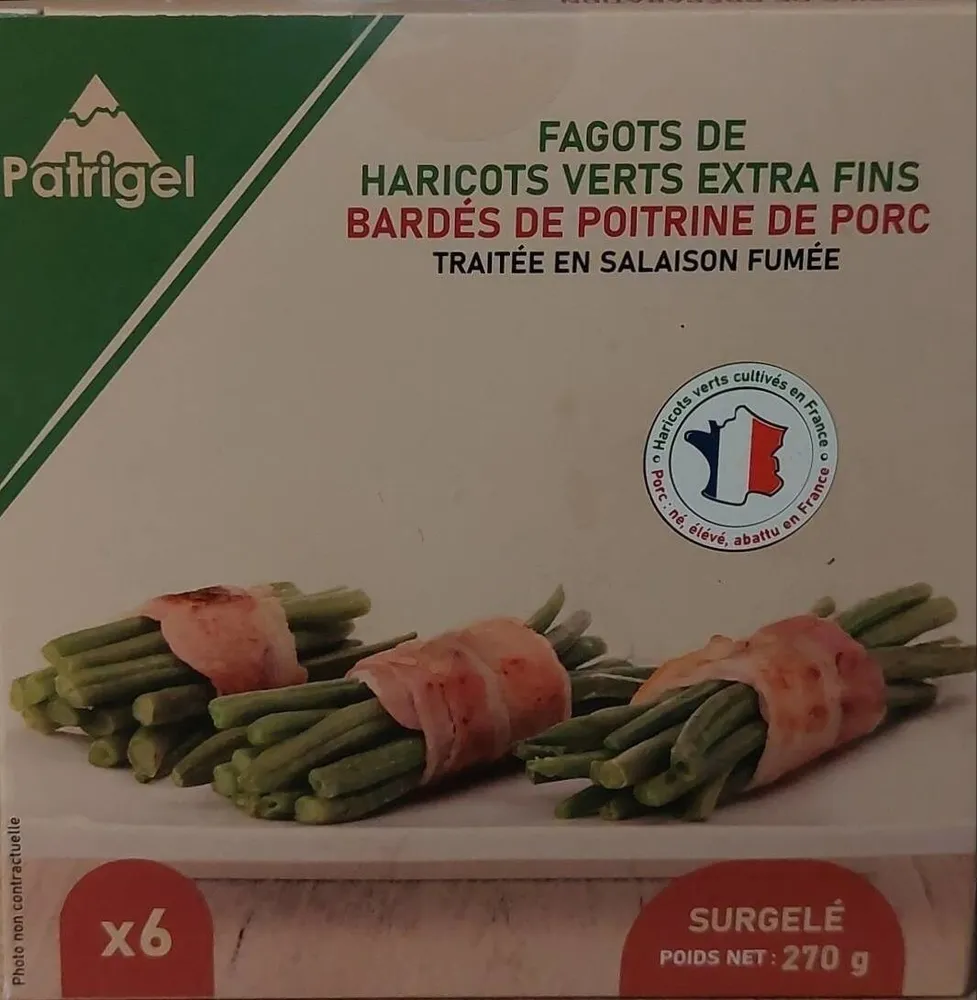 Fagots de haricots verts extra fins