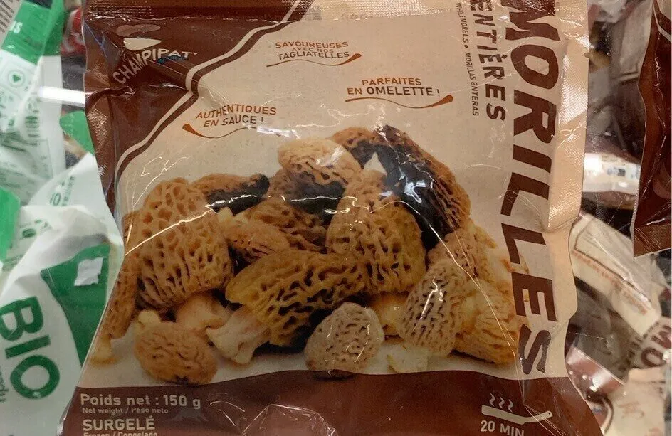 Morilles entières