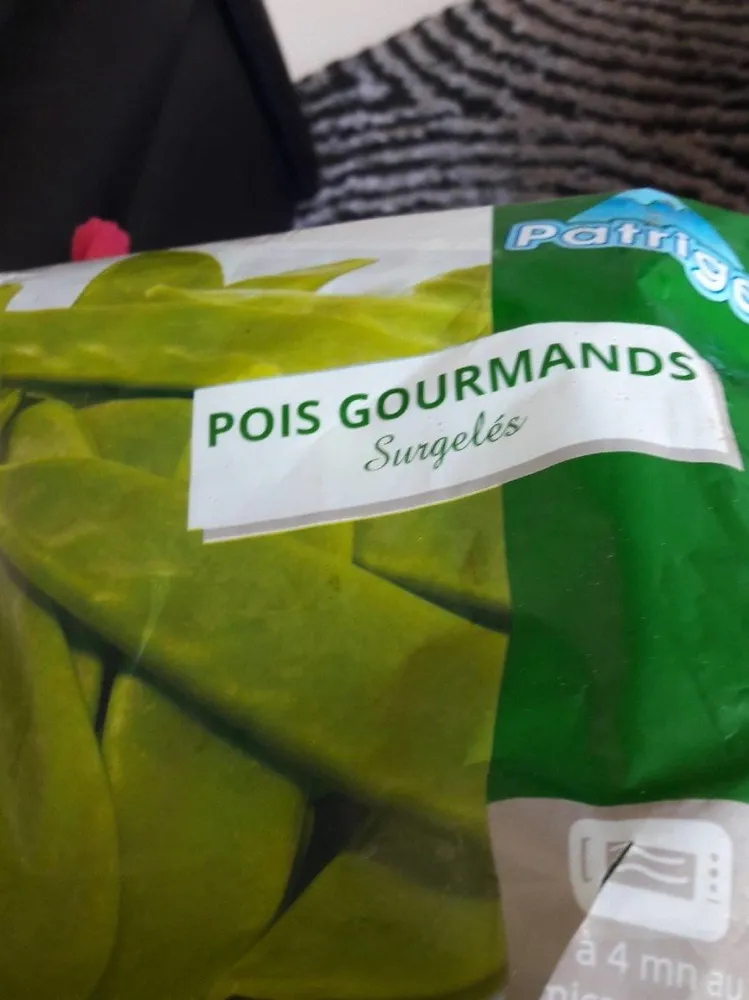 Pois gourmand surgelés