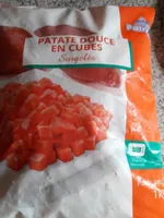 Patate douce en cubes surgelées