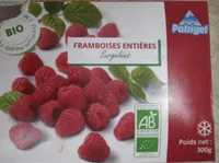 Framboises entières