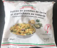 Poelee pommes de terre etvartichauts au romarin