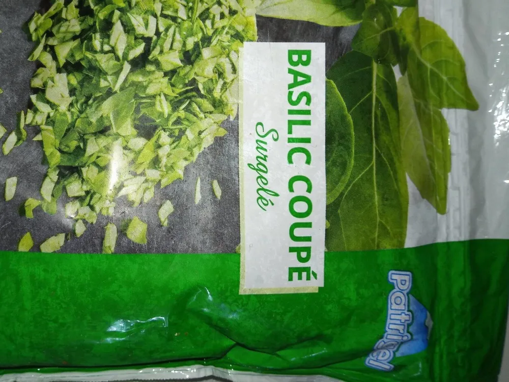 Basilic coupé surgelé