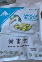 Avocats en morceaux