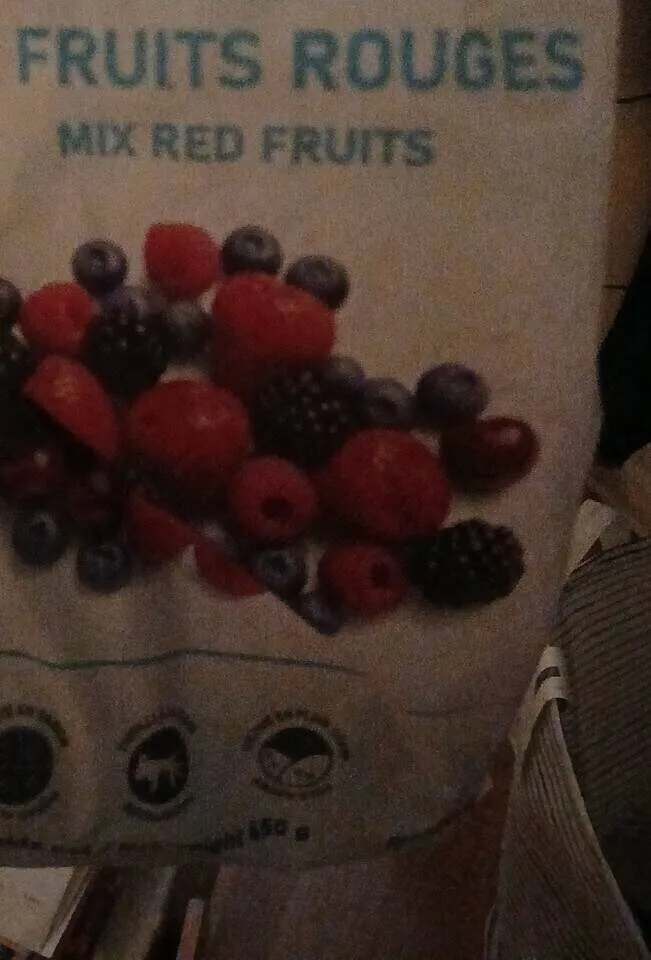 Cocktail de fruits rouges
