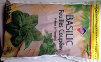 Basilic feuilles coupées prêtes à l'emploi