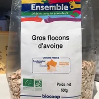 Flocons d’avoine biocoop