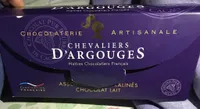 Assortiments de pralinés chocolat lait