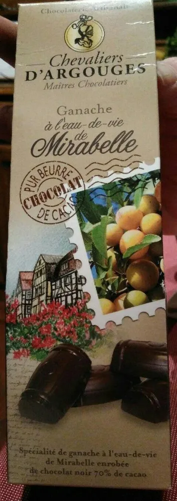 Etui Ganache Mirabelle 100 G Les Chevaliers D'argouges