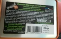 Chocolat Gianguja aux noisettes