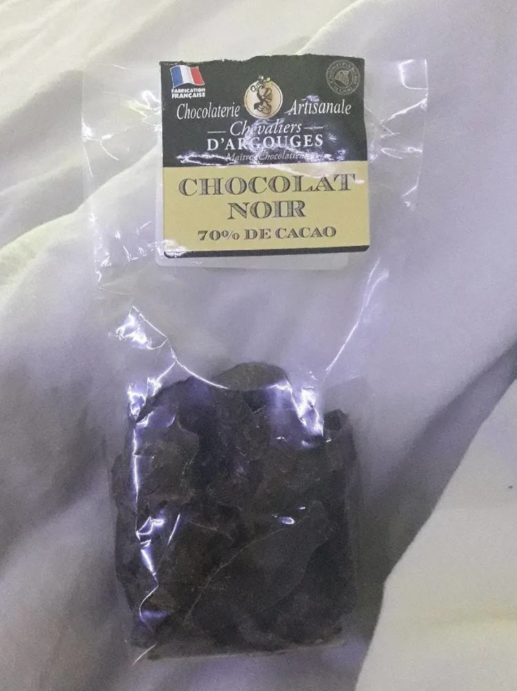 Friture au chocolat noir 70% de cacao