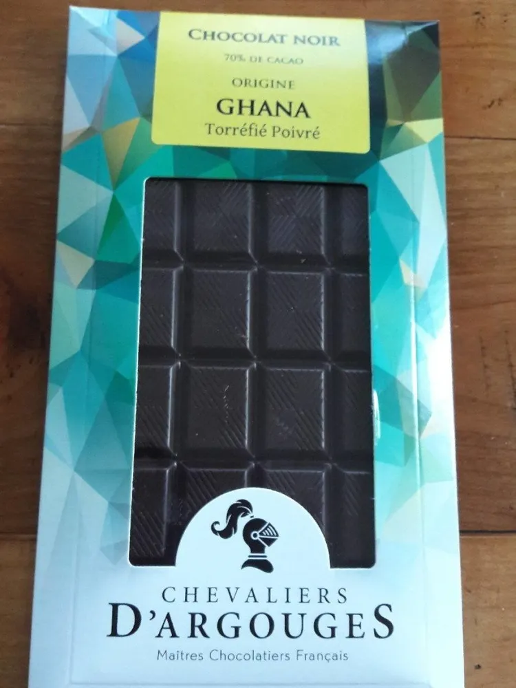 Chocolat noir origine ghana