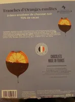 Tranches d'orange confites