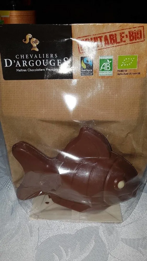 Poisson au chocolat au lait 37% de cacao