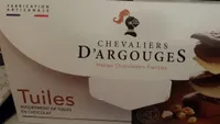 Tuiles en chocolat