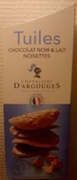 Tuiles chocolat noir et lait