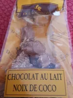 Chocolat au lait noix de coco
