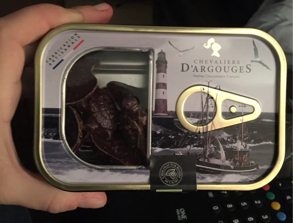 Friture au chocolar noir 72%