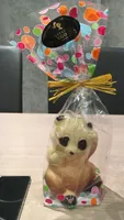 Panda au chocolat blanc