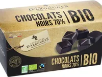 Chocolats noirs 70% bio