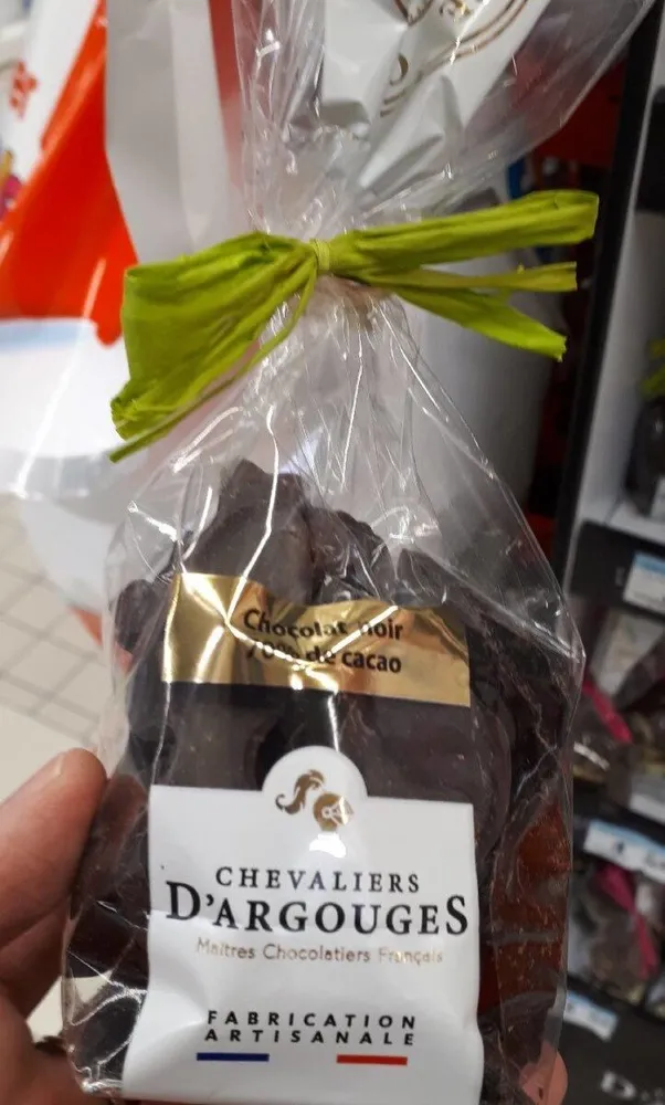 Fritures chocolat noir