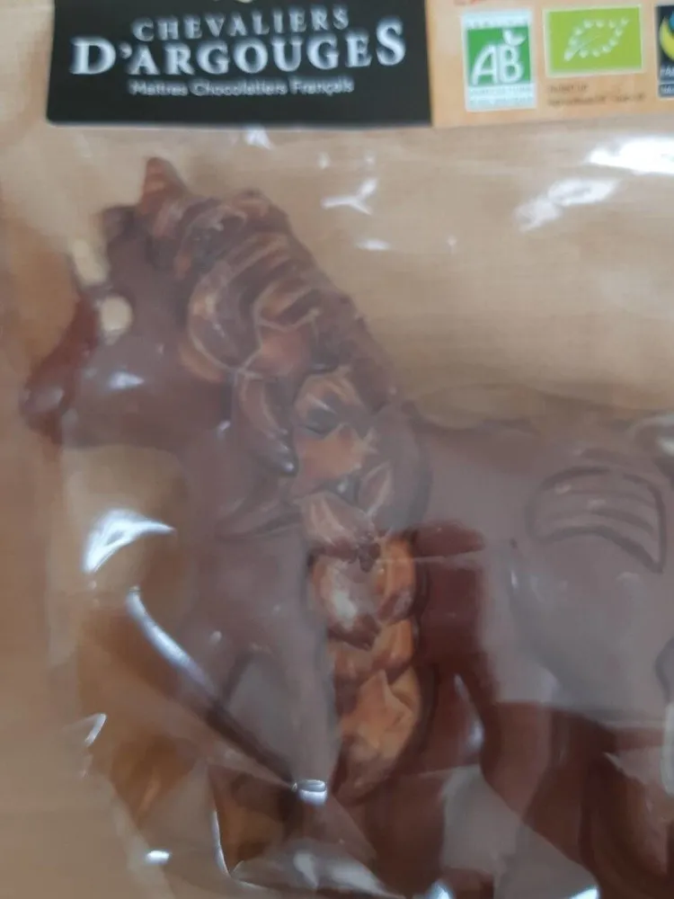 Licorne en chocolat