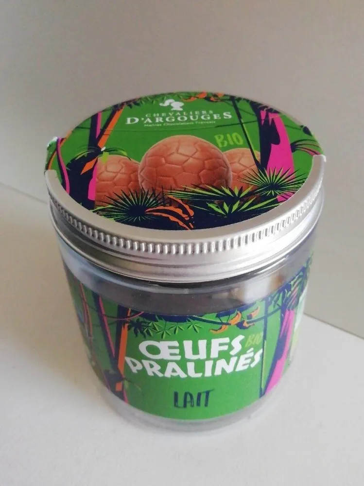 Œufs Bio pralinés lait