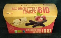 Les bûchettes fraises Bio